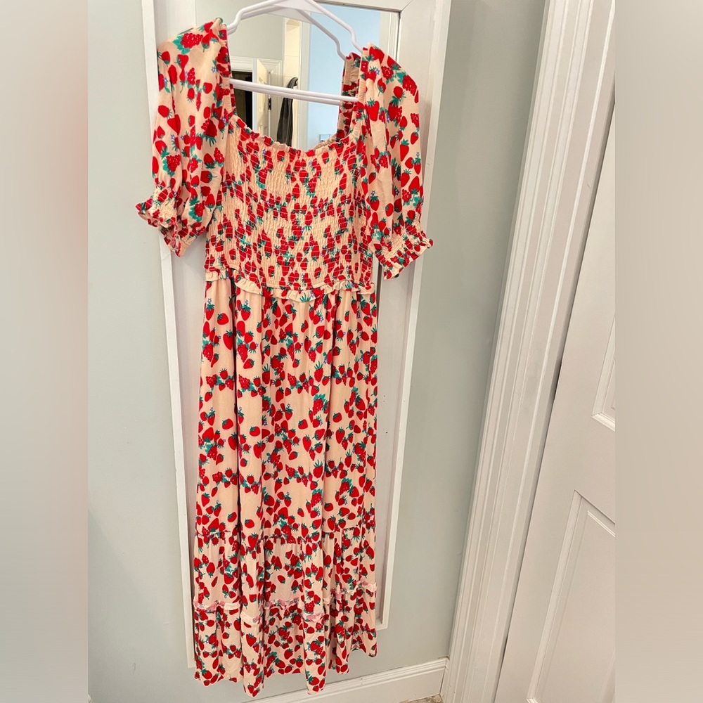 Betsey Johnson Strawberry Maxi